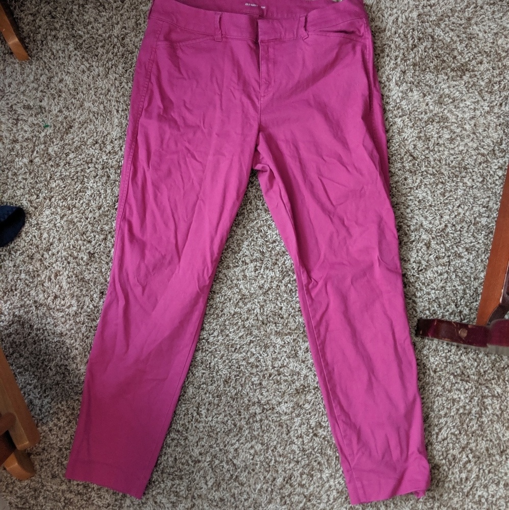 Pink Old Navy Pixie Pants